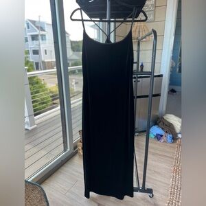 Ann Taylor Black Backless Dress